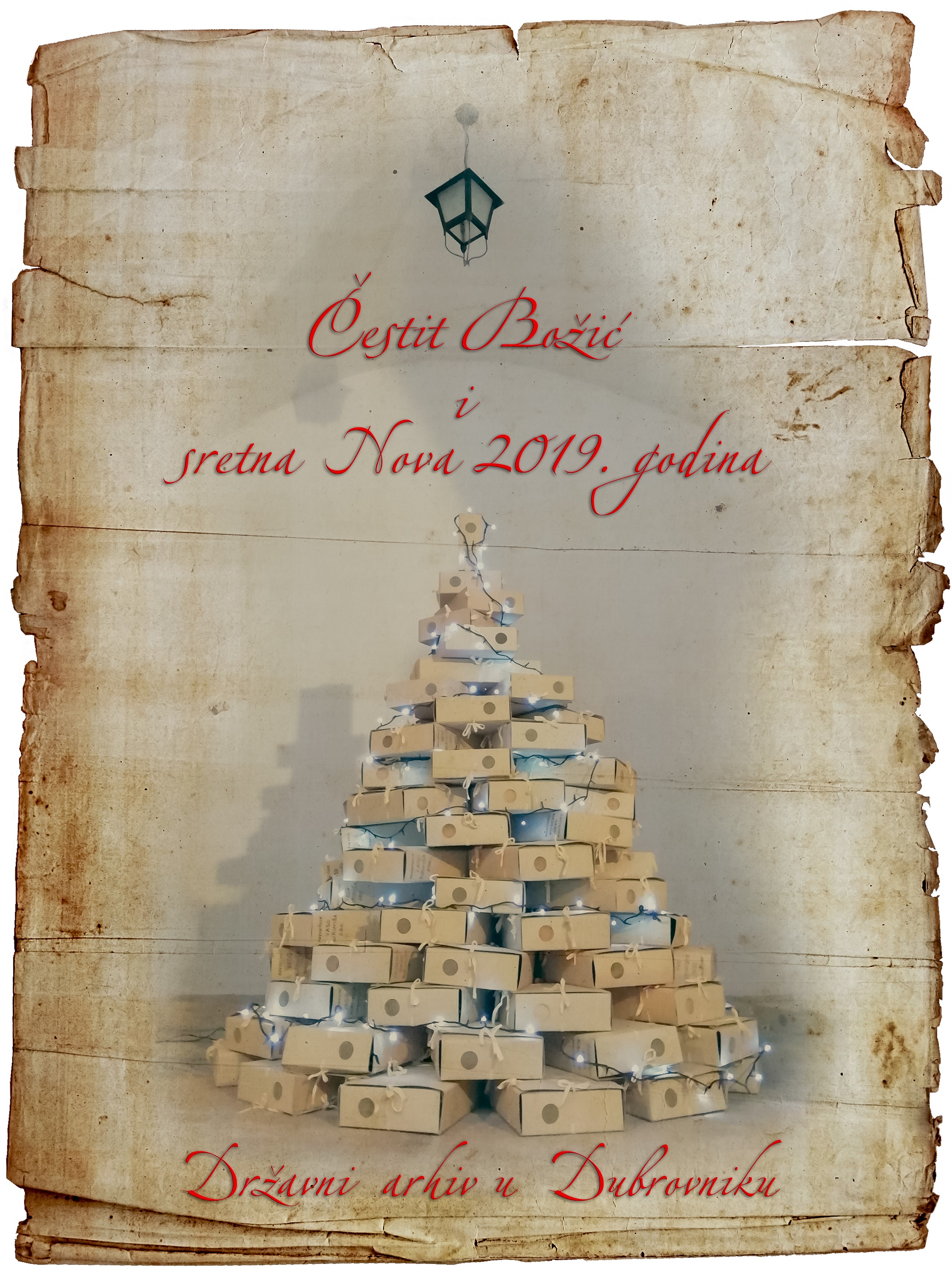 Čestitka za Božić i Novu godinu 2019.